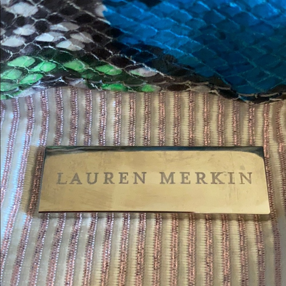 Lauren Merkin Python Clutch - image 4